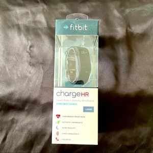Fitbit chargeHR, Heartrate & Activity Wearable Activity Tracker, NWT, Never Used
